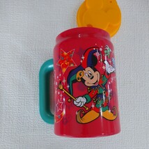 a28 Disney コップ マグカップ ディズニー キャラクターグッズ 当時物 15周年記念品 アニバーサリー高さ 14cm 横幅 10cm Mickey Mouse _画像2