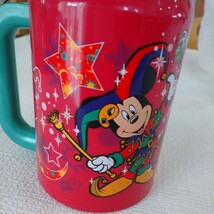 a28 Disney コップ マグカップ ディズニー キャラクターグッズ 当時物 15周年記念品 アニバーサリー高さ 14cm 横幅 10cm Mickey Mouse _画像7