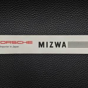 当時物 MIZWA ポルシェ ミツワ ディラーステッカー カブリオレ ステッカー993 911 930 964 924 928 944 914 おまけ付きの画像1