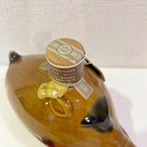 【新品未開栓】 特級 古酒 SUNTORY OLD WHISKY サントリー オールド ウイスキー 昭和58年 いのしし 干支ボトル 760ml 43% 80サイズ（391）の画像3
