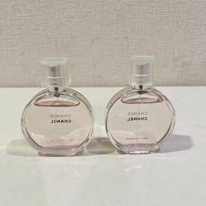 【2点セット】 残量たっぷり CHANEL シャネル チャンス 35ml 香水 60サイズ（435）の画像2