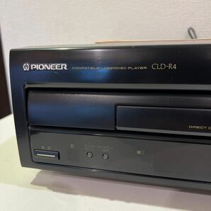 【希少】 Pioneer パイオニア CLD-R4 CD/LDプレーヤー レーザーディスクプレーヤー リモコン付き 140サイズ（419）の画像3