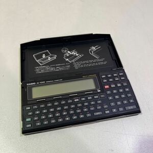 【希少】CASIO カシオ パーソナルコンピュータ ポケットコンピュータ AI-1000 レトロ 60サイズ（471）