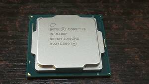 【動作品♪】Intel CPU Core i5-9400F SRF6M 2.90GHz LGA1151 6コア/仮想6コア