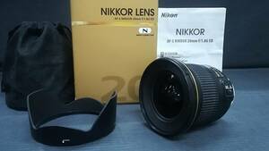 【良品♪】Nikon/ニコン AF-S NIKKOR 20mm f/1.8G ED 単焦点 レンズ/動作品