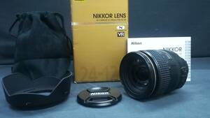 【良品♪】Nikon/ニコン NIKKOR AF-S NIKKOR 24-120mm f/4G ED VR 標準ズーム レンズ/動作品