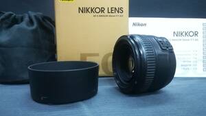 【良品♪】Nikon/ニコン AF-S NIKKOR 50mm f/1.4G 単焦点 レンズ/動作品
