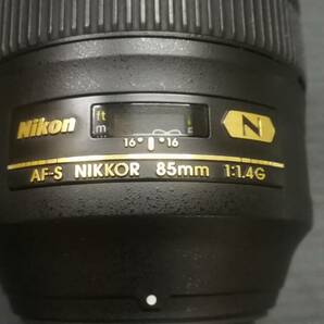 【美品♪動作OK】Nikon/ニコン AF-S NIKKOR 85mm f/1.4G 単焦点 レンズ/動作品の画像6