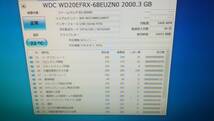 【動作品/2個セット】WD Red WD20EFRX [2TB/2000GB SATA] 3.5インチ/HDD/ハードディスク_画像4