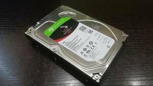 【動作品♪】SEAGATE IRONWOLF ST3000VN007[3TB/3000GB SATA] 3.5インチ/HDD/ハードディスク