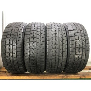 2022年製 9分山 ダンロップ WINTERMAXX WM02 205/55R16 91Q 4本/札幌市手渡し可/中古スタッドレスタイヤ(冬タイヤ) アイシス C1_Q_95