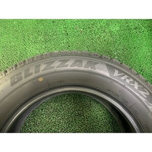 2021年製 9分山 ブリヂストン BLIZZAK VRX2 195/65R15 91Q 4本/札幌市手渡し可/中古スタッドレスタイヤ(冬タイヤ) カローラ B2_QP_85の画像9