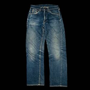 極上品！ 60s LEVI'S 551ZXX 初期 ギャラ無し鬼ヒゲ ハチノス 程度良好 bigE オリジナル ビンテージ 刻印15 検 501XX 501ZXX 505 Wネーム 