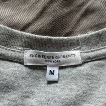 美品!エンジニアドガーメンツ ENGINEERD GARMENTS Tシャツ ポケT USA製 ニードルスネペンテス _画像2