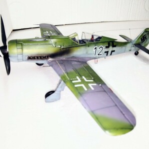 タミヤ1/48ドイツ空軍 フォッケウルフFw190D-9塗装済完成品の画像1