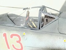 タミヤ1/48ドイツ空軍フォッケウルフFw190D-9JV44赤の13塗装済完成品_画像10