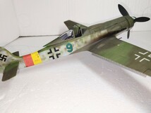 造形村1/48ドイツ空軍フォッケウルフTa152H-1緑の9塗装済完成品_画像5