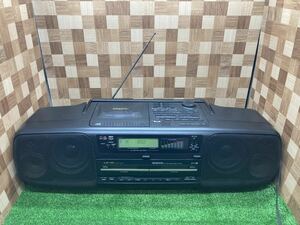 Panasonic パナソニック RX-DT8 バブルラジカセ CDラジカセ ラジカセ CD カセットテープ ラジオ AM/FM ポータブル ステレオ デッキ 3ウェイ