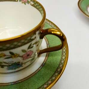 未使用品 ノリタケ NORITAKE YOSHINO カップソーサー ティーカップ&ソーサー ペア ボーンチ 9983【関B】の画像9