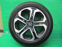 ホンダ ヴェゼル 純正【17×7J+55 5H-114.3】BRIDGESTONE LUFT RVⅡ 215/55R17 埼玉県発 現物確認OK♪4本set 215/55-17_画像2