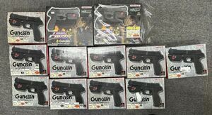 【ジャンク】ナムコ　ガンコン　PlayStation用銃型コントローラ　PS1箱あり12個まとめ売り　