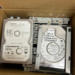 【ジャンク】SONY　PS2 ハードディスクドライブ40GB SCPH-20401 ★12個まとめ売り　セット