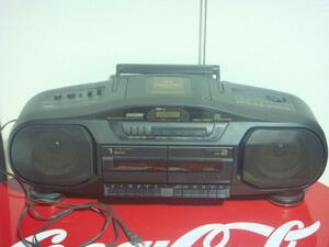 AIWA　＊大型ラジカセ CSD-XR30　可動品＊【昭和のバブルラジカセ】