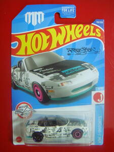 HOTWHEELS　'91 マツダ MX-5　ミヤータ　白【レアミニカー】