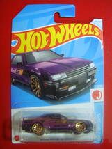 HOTWHEELS　ニッサン　スカイライン　RS　KDR30　紫色【レアミニカー】_画像1