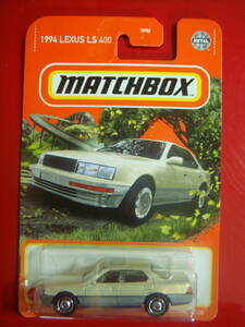 MATCHBOX　1994　レクサス　LS400　金色【レアミニカー】