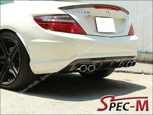 AMG カーボン ベンツ 2012+ R172 SLK55 SLK250 SLK350 リアトランクスポイラー