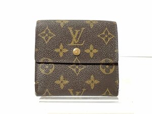 【中古】LOUIS VUITTON LV　ルイヴィトン　モノグラム　長財布　ウォレット　ポシェットフォイユエリーズ　M61652