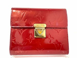 【中古】LOUIS VUITTON LV　ルイヴィトン　ヴェルニ　財布　ウォレット　ポルトフォイユ　コアラ　ポムダムール　M91979