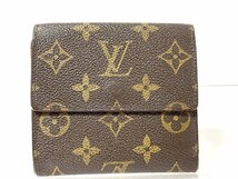 【中古】LOUIS VUITTON LV　ルイヴィトン　モノグラム　長財布　ウォレット　ポシェットフォイユエリーズ　M61652_画像2