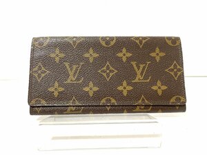 【中古】LOUIS VUITTON LV　ルイヴィトン　札入れ　　財布　ウォレット　モノグラム　ポルトカルトクレディ　M61818