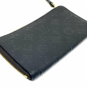 【良品】LOUIS VUITTON ルイヴィトン モノグラムアンプラント ラウンドジップウォレット 長財布 オラージュ M93438の画像7