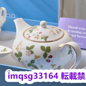 ウェッジウッド wedgwood 洋食器 インテリア ティーポット ティーカップ ソーサー 2客セット コーヒー プレゼントの画像4