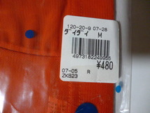 Mサイズ　　未使用　メッシュスイミングキャップ　橙色　水泳　水泳帽　スイミング_画像3