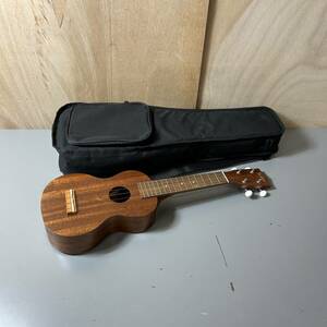 ☆KIWAYA キワヤ UKULELE ウクレレ FAMOUS FS-1G コンサート 弦楽器 ソフトケース付(中古品/現状品/保管品)☆