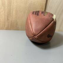 ☆Wilson ウィルソン THE DUKE デューク NFL公式球 アメリカンフットボール アメフト スポーツ タグ付 ②(中古品/現状品/保管品)☆_画像8