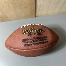 ☆Wilson ウィルソン THE DUKE デューク NFL公式球 アメリカンフットボール アメフト スポーツ タグ付 ②(中古品/現状品/保管品)☆_画像5