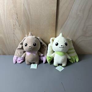 ☆テリアモン ロップモン デジモンテイマーズ デジモン でっかいぬいぐるみ ぬいぐるみ(中古品/現状品/保管品)☆