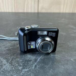 ☆Nikon ニコン COOLPIX P1 クールピクスP1 ブラック コンパクトデジタルカメラ デジカメ SDカード/バッテリー付(中古品/現状品/保管品)☆