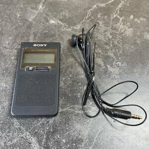 ☆動作品 SONY ソニー 1SEG TV/FM/AM RADIO ポケットラジオ XDR-63TV ブラック TV FM AM ラジオ オーディオ(中古品/現状品/保管品)☆