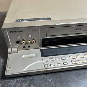 ☆Panasonic パナソニック S-VHS ビデオデッキ NV-SB800W シルバー ビデオ デッキ 映像機器 1997年製(中古品/現状品/保管品)☆の画像2