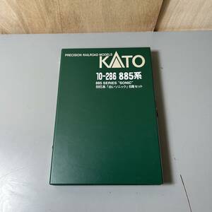 ☆KATO カトー 10-286 885系 白いソニック 6両セット Nゲージ 鉄道模型 鉄道 グッズ 箱/取説付(中古品/現状品/保管品)☆