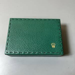 ☆ROLEX ロレックス ケース ボックス 空箱 グリーン(中古品/現状品/保管品)☆の画像7