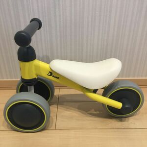 D-bike mini アイデス ディーバイク ディーバイクミニ 三輪車　トレーニングバイク　イエロー　フロストイエロー