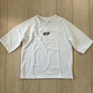 【RE/SP】RE/SP Practice Three-quarter sleeve Big Tee / アールイーエスピー...