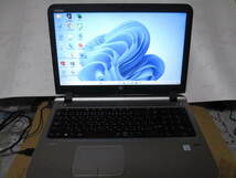 ★HP ProBook 450 G3　Win11 office　無線　リカバリー　DVDマルチ　Webカメラ　Bluetooth機能　★【難あり】980円～_画像1